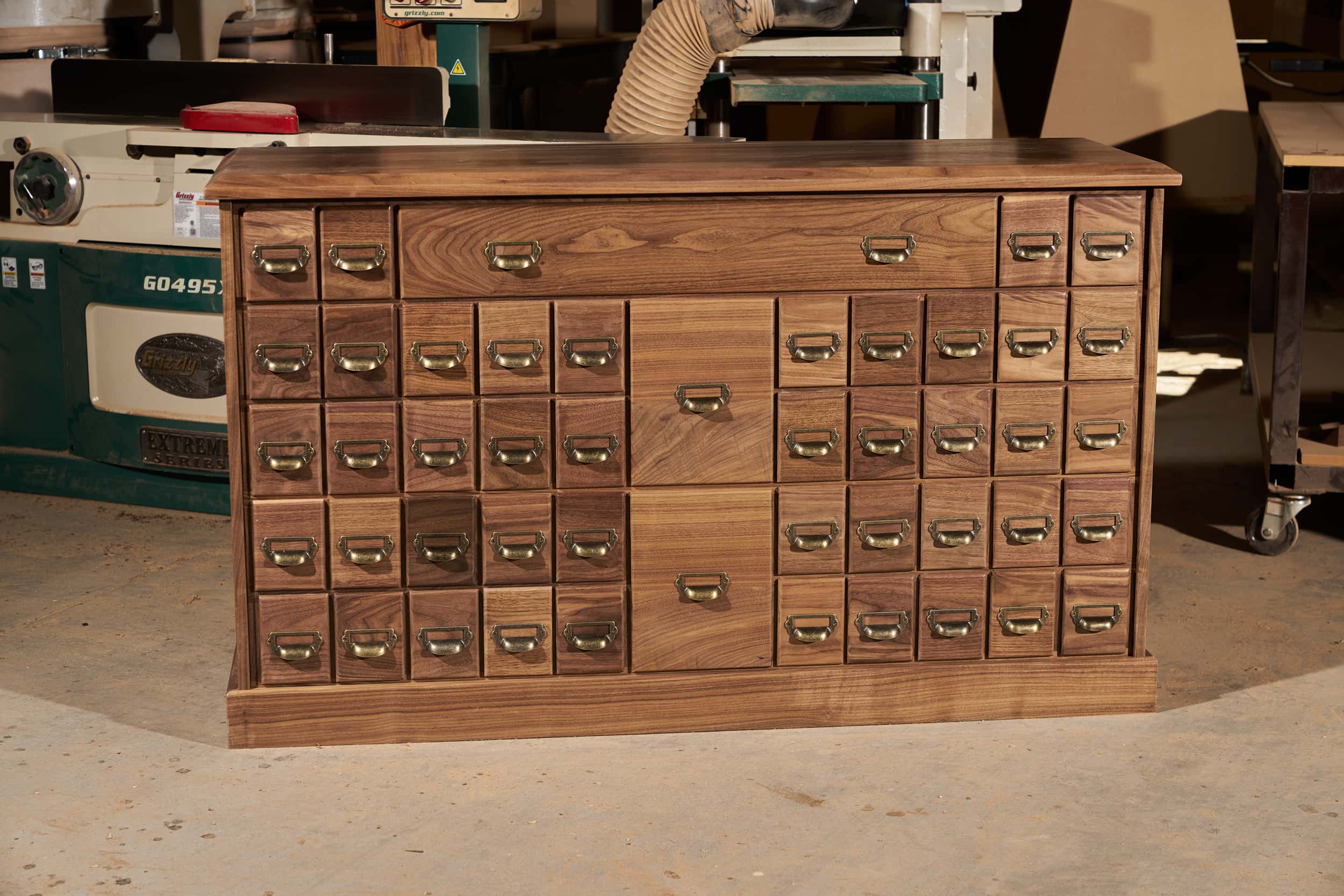 The 1 of 1 Custom Layout Trading Card Cabinet