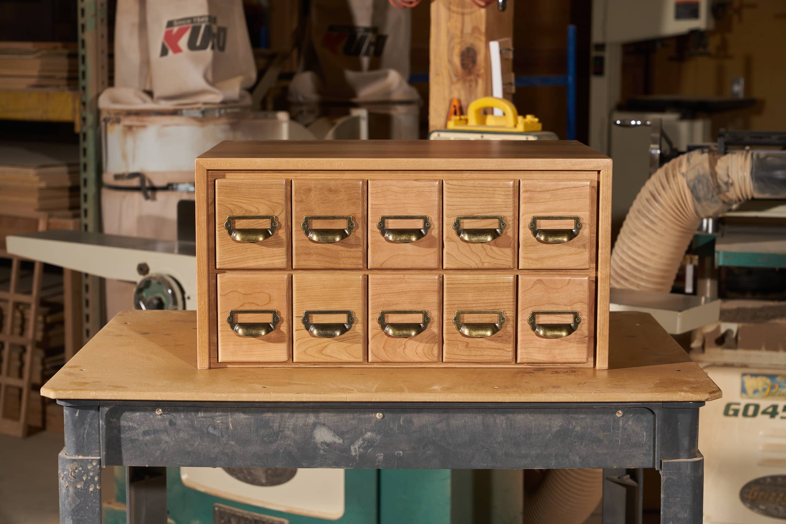 Ready To Ship - The Butler Stackable Trading Card Cabinets