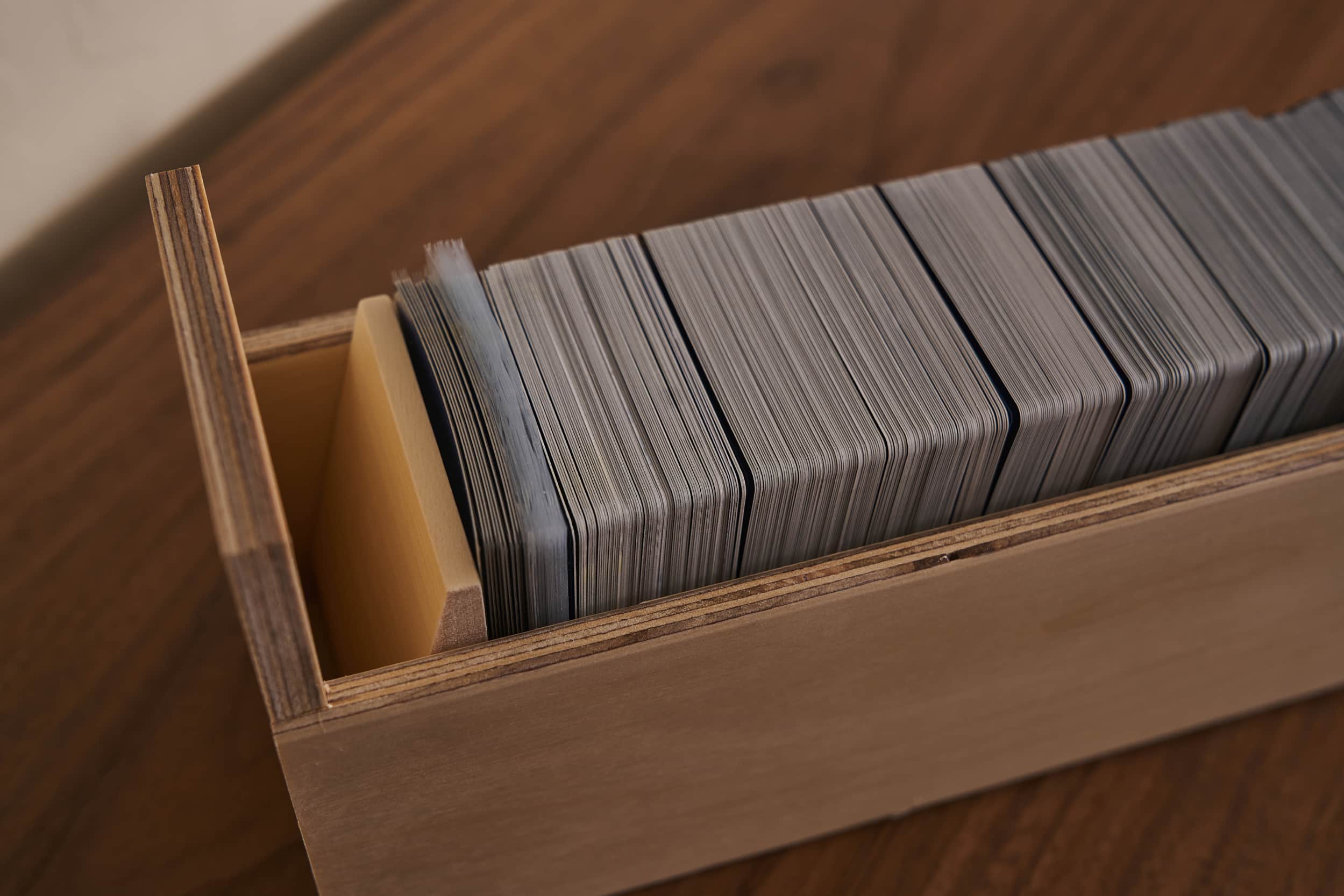Ready To Ship - The Butler Stackable Trading Card Cabinets