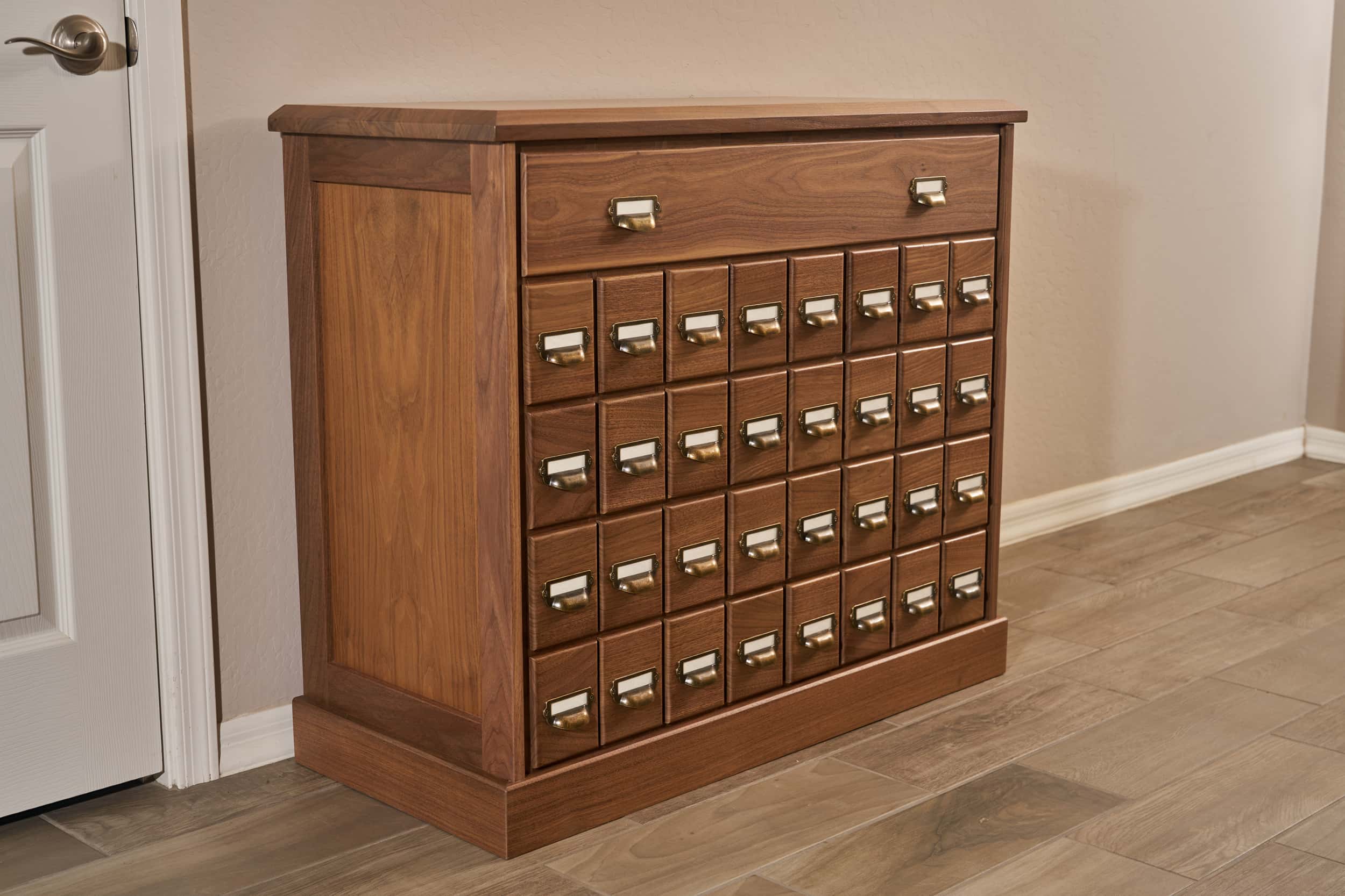 The Penny Trading Card Cabinet