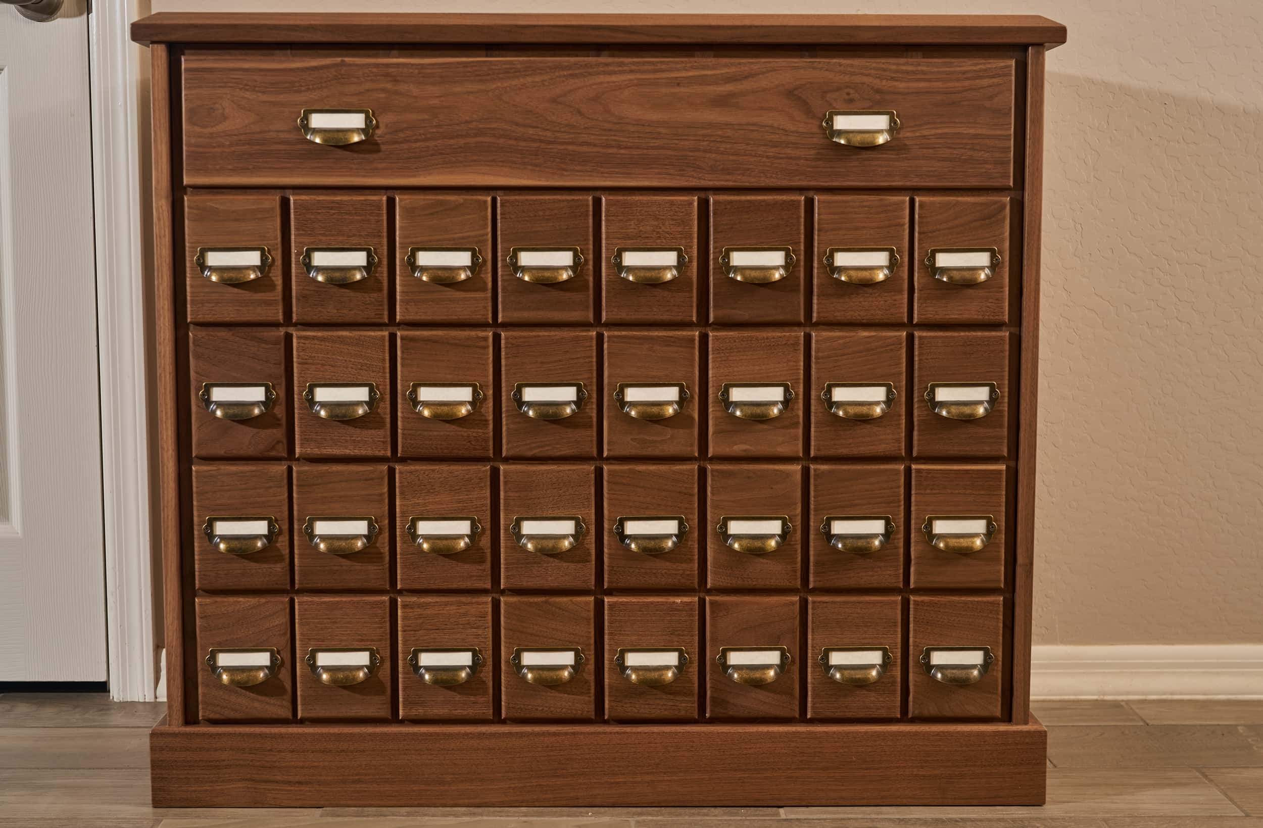 The Penny Trading Card Cabinet