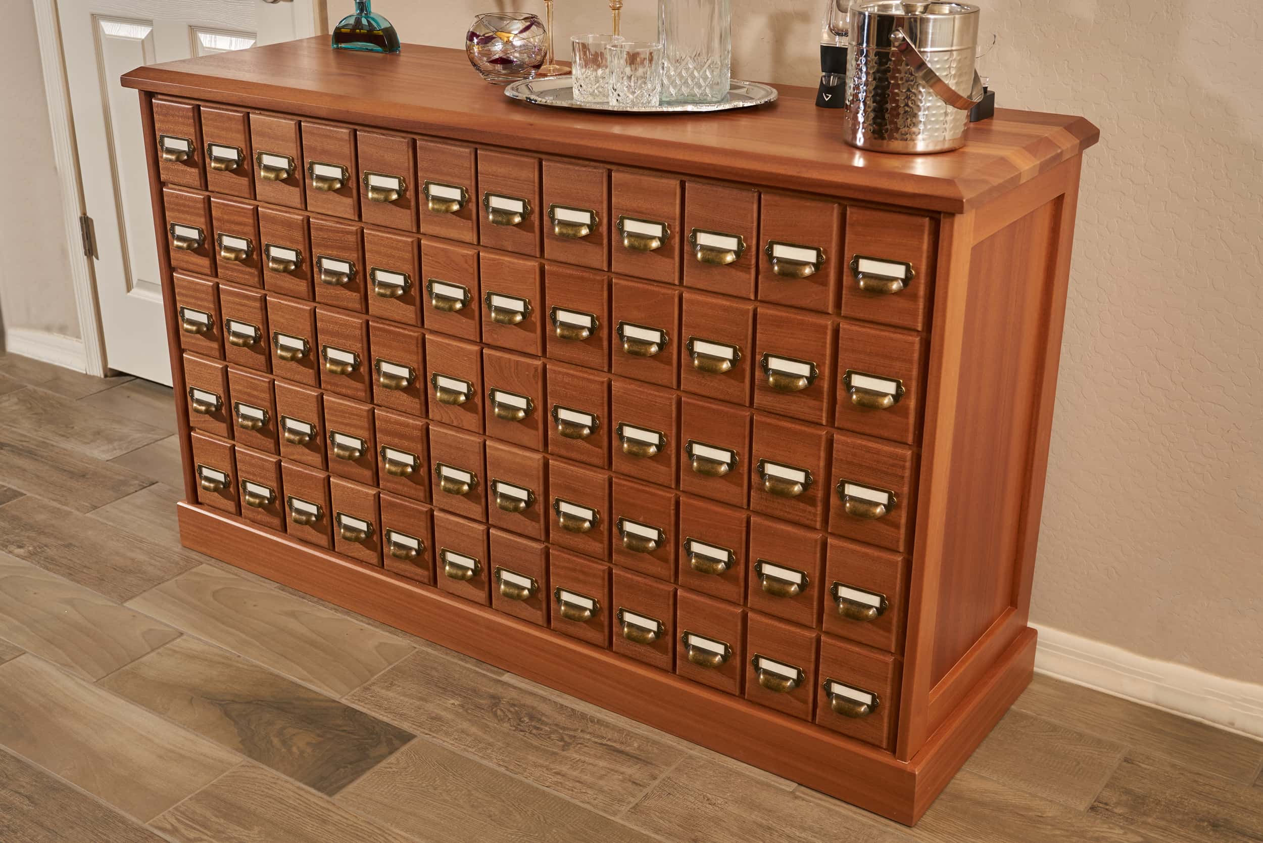 The Catalog Trading Card Cabinet