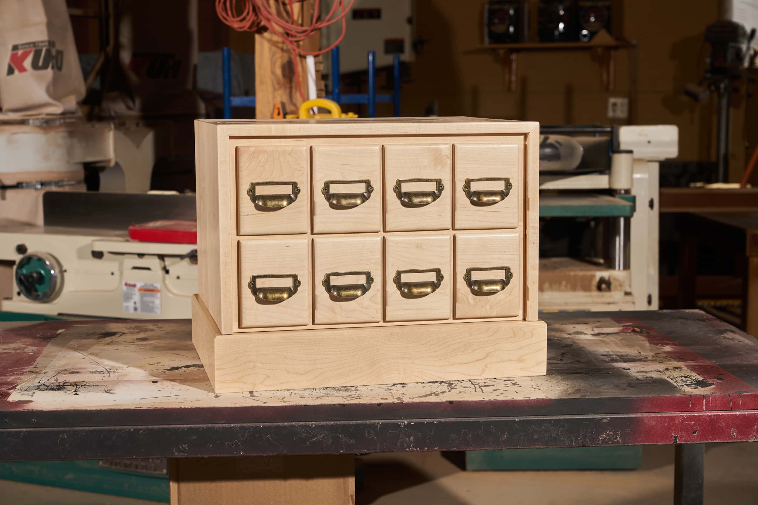 The Butler Stackable Trading Card Cabinet