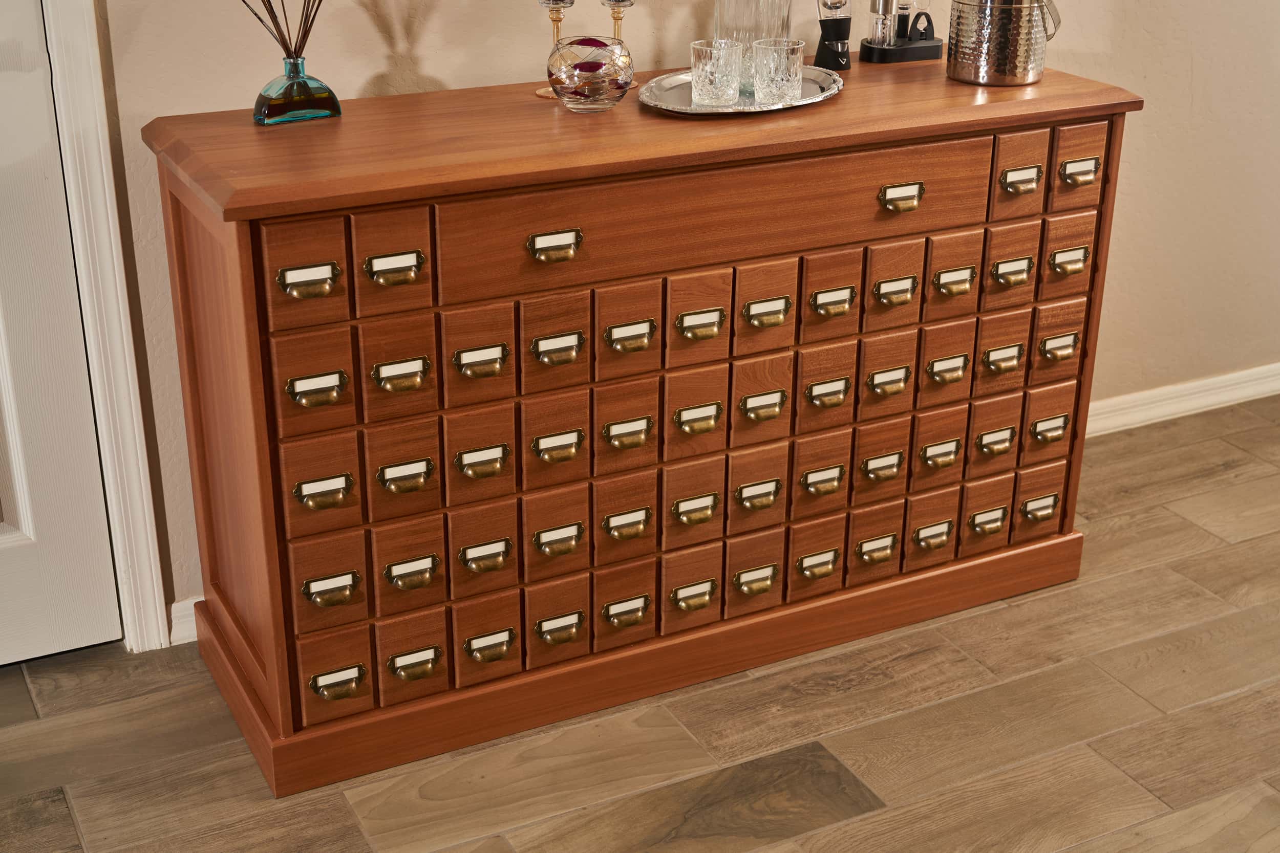 The Penny Trading Card Cabinet