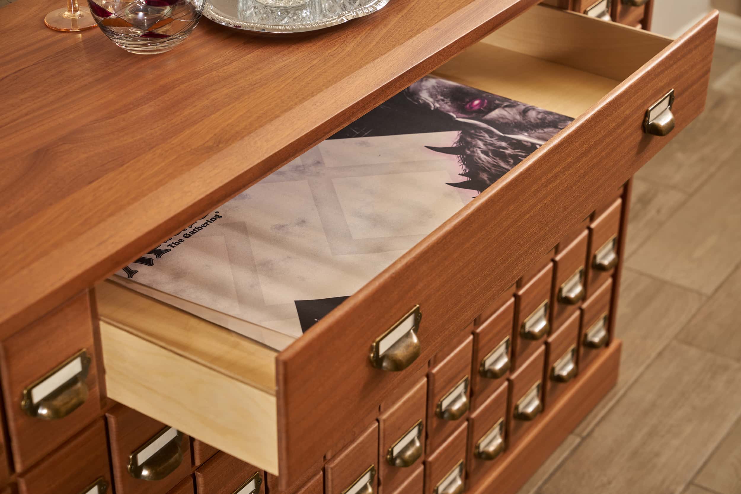 The Penny Trading Card Cabinet