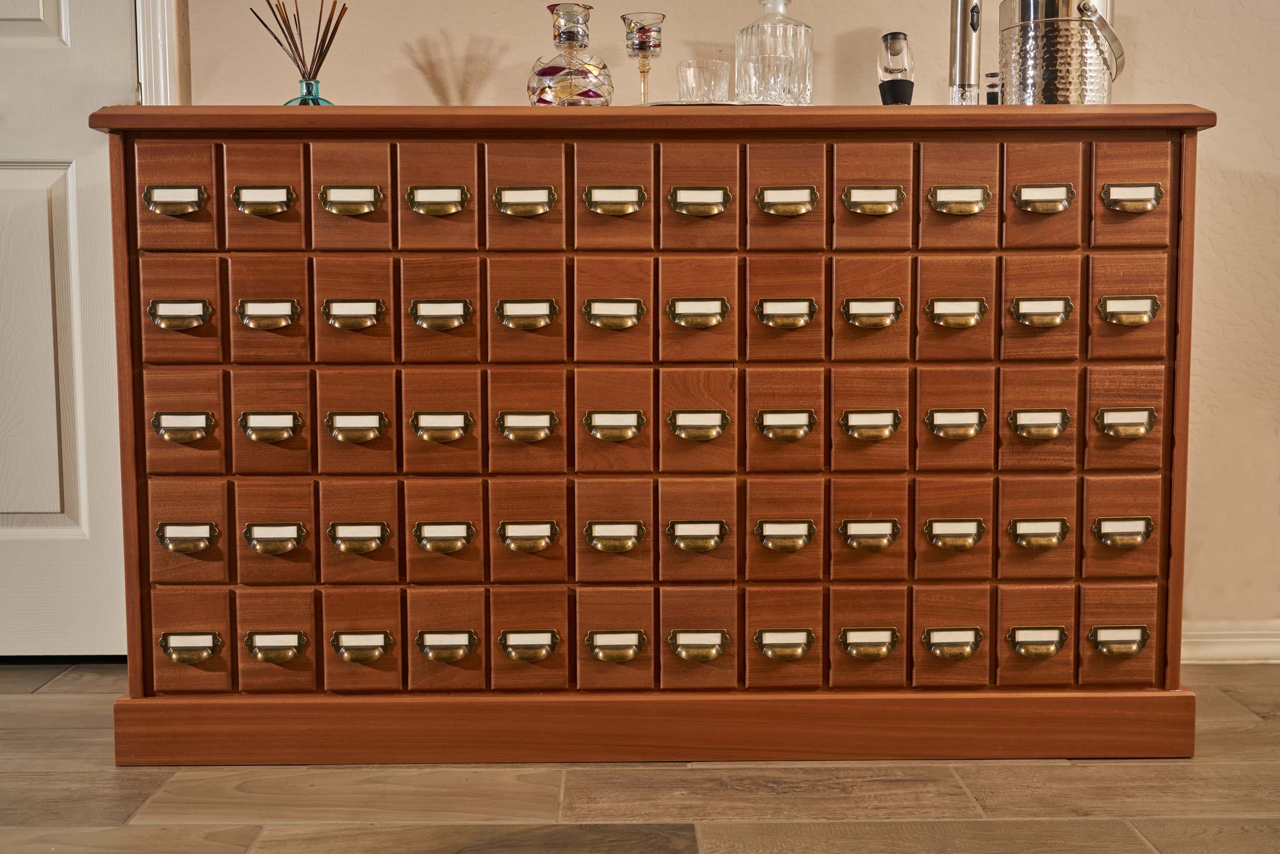 The Catalog Trading Card Cabinet