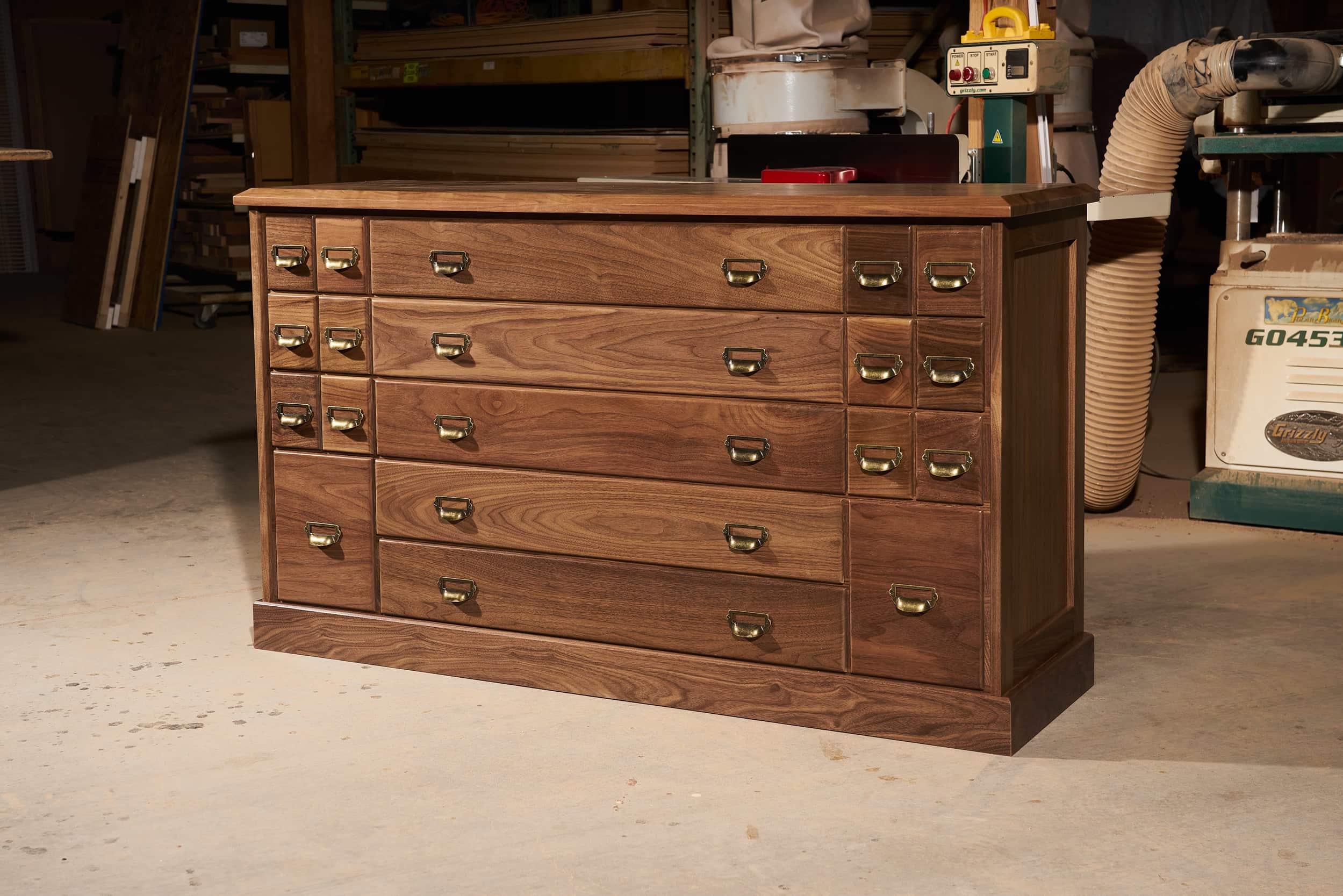 The 1 of 1 Custom Layout Trading Card Cabinet