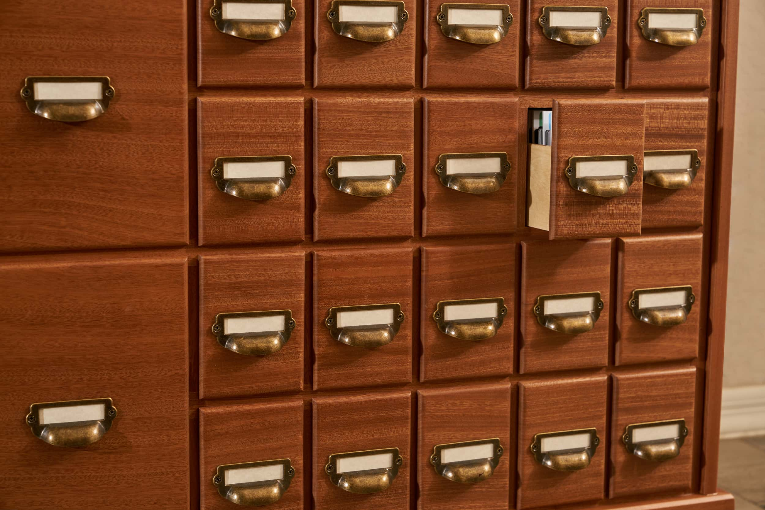 The Jarvis Trading Card Cabinet